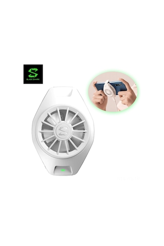 Reedark Xiaomi Black Shark Beyaz Telefon Soğutucu Klipsi - 67-88mm Uyumlu, 30db Düşük Gürültü, Type-c Arayüzlü Mini Radyatör