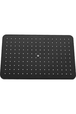 Fause Tepe Duş Başlığı 29,5x19 Cm Siyah Ktd122-b Siyah