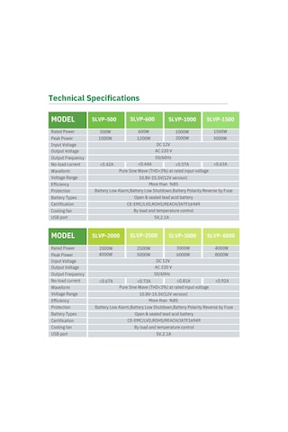 Solinved 2500w Tam Sinüs İnvertör 12v
