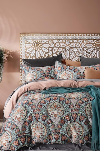 İqon Lastikli Çarşaflı Nevresim Takımı Tek Kişilik Bohemian Bohemian