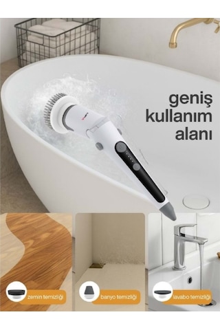 Portatif Şarjlı Temizleme Fırçası