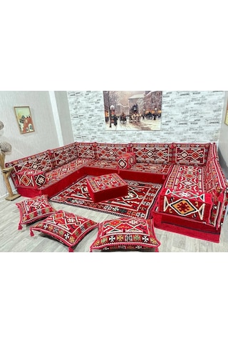 Coton Şark Köşesi Anadolu Desenli Konsept 21 Parça