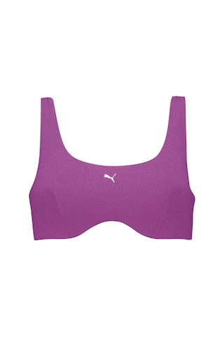 Puma Jacquard Kadın Mayo Üstü 947067 02 Mor