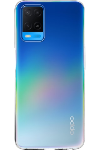 Oppo A54 Kılıf 1mm Süper Silikon Şeffaf Kapak