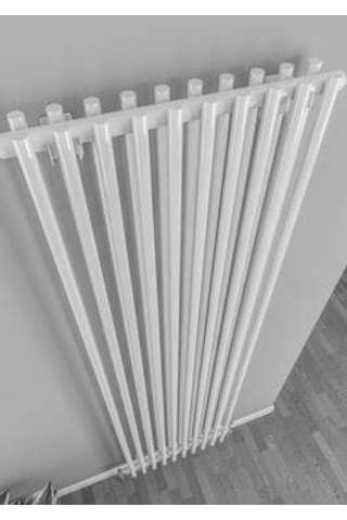Warma Focha Dikey Çelik Radyatör 510x1800 Pütürlü Beyaz Ral 9016