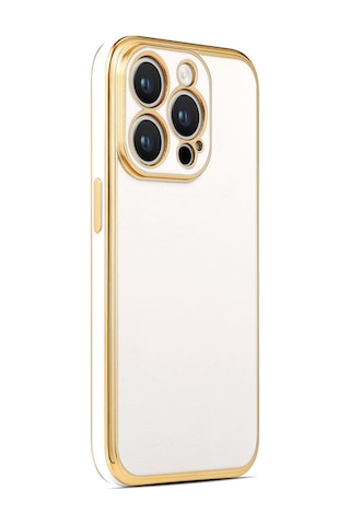 Apple Uyumlu iPhone 14 Pro Tchs Bark Kılıf-beyaz Beyaz