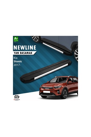 S-dizayn Kia Stonic Newline Krom Yan Basamak 173 Cm 2017 Üzeri A+ Kalite