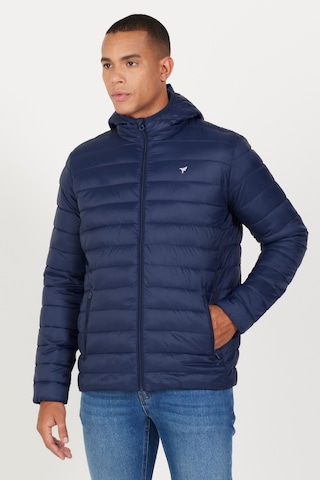 AC&Co / Altınyıldız Classics Erkek Lacı Standart Fit Normal Kesim Kapüşonlu Mont Lacı