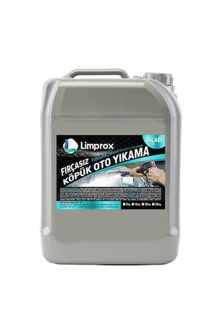 Limprox Konsantre Fırçasız Oto Yıkama Köpük Şampuanı Pro Cilalı 5 Kg