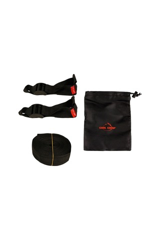 Cool Camp Cf-711 Piramit Çadır Direği Tutucu Çadır Aksesuarları Kanopi Direği Sabit Ayar Tokası Siyah