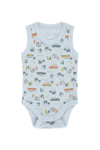 Civil Baby Safari Empirme 0-24 Ay Çıtçıtlı Badi - Mavi