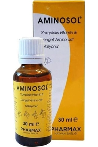 Aminosol Vitamin Ve Aminoasit Solüsyonu 30ml