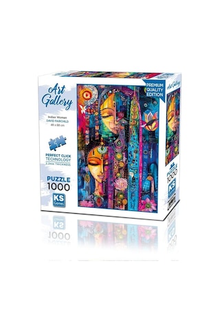 20851 Puzzle 1000 İndian Woman