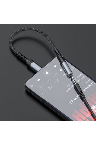 Type-c Den Aux Dönüştürücü Kablo Recci Rds-a25 3.5mm To Type-c Audio Ses Aux Kablo