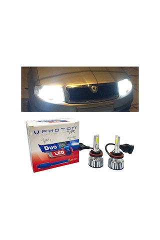 Skoda Superb Led Xenon Kısa Far Ampulü H7 Duo Yeni Seri Beyaz 2002-2006