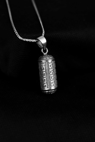 Encili Silver 925 Ayar Gümüş Cevşen Model Kolye