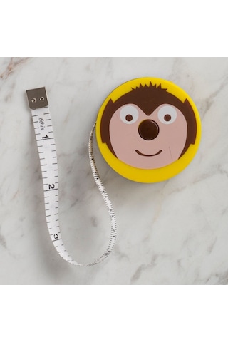 Büro Ev Ofis İçin 1,5mt Ölçer Sarı Şerit Metre Sevimli Motif Mezura Diğer