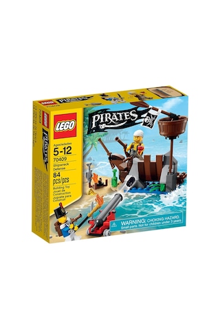 LEGO Pirates 70409 Korsanlar Gemi Enkazı Savunma 84 Parça