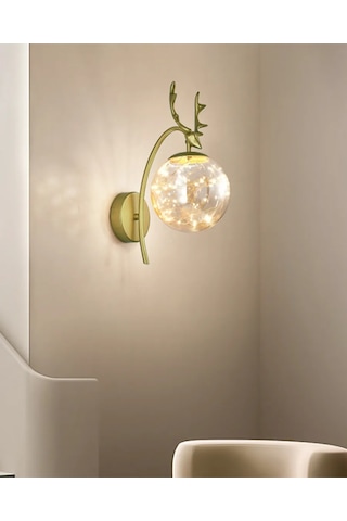 Sld Duvar Tipi Led Aplik, Avize 271587670 Altın Rengi