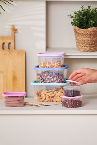 Karaca Dora Purple 6 Parça Saklama Kabı