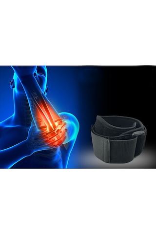 Epikondilit Bandajı Tenisçi Dirseği Bandı Epikondilit Dirsekliği Standart