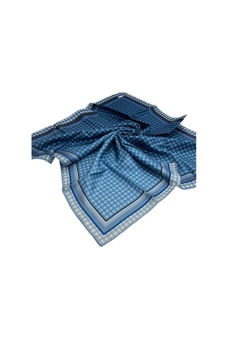 Belli İpek Eşarp - 4000-31 Lacivert Twill