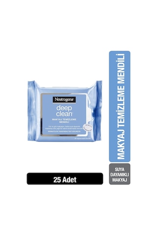 Neutrogena Deep Clean Makyaj Temizleme Mendili 25'li