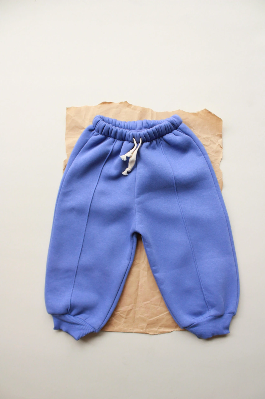 Leylak Polarlı Eşofman Altı Lila