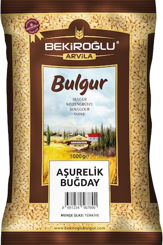Bekiroğlu Arvila Aşurelik Buğday 1 KG