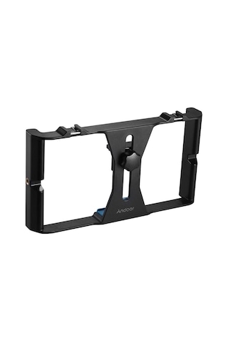 Andoer D5191 Akıllı Telefon İçin Video Rig Eltutucusu Siyah