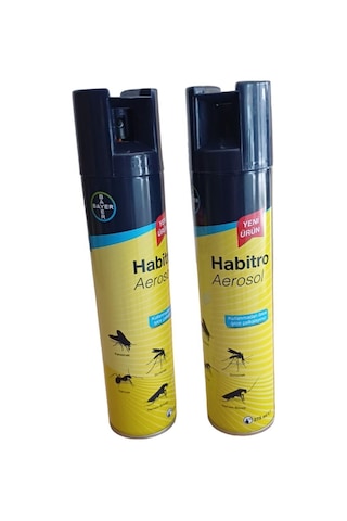 Habitro Aerosol 275 Ml X 2 Adetli Yeni Ürün