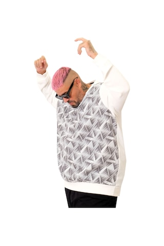 Mode Xl Erkek Bisiklet Sweatshirt Selanik U25819 Bej