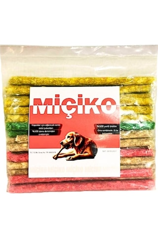Munchy Renkli Çubuk Köpek Ödülü 14 Cm 100 Gram