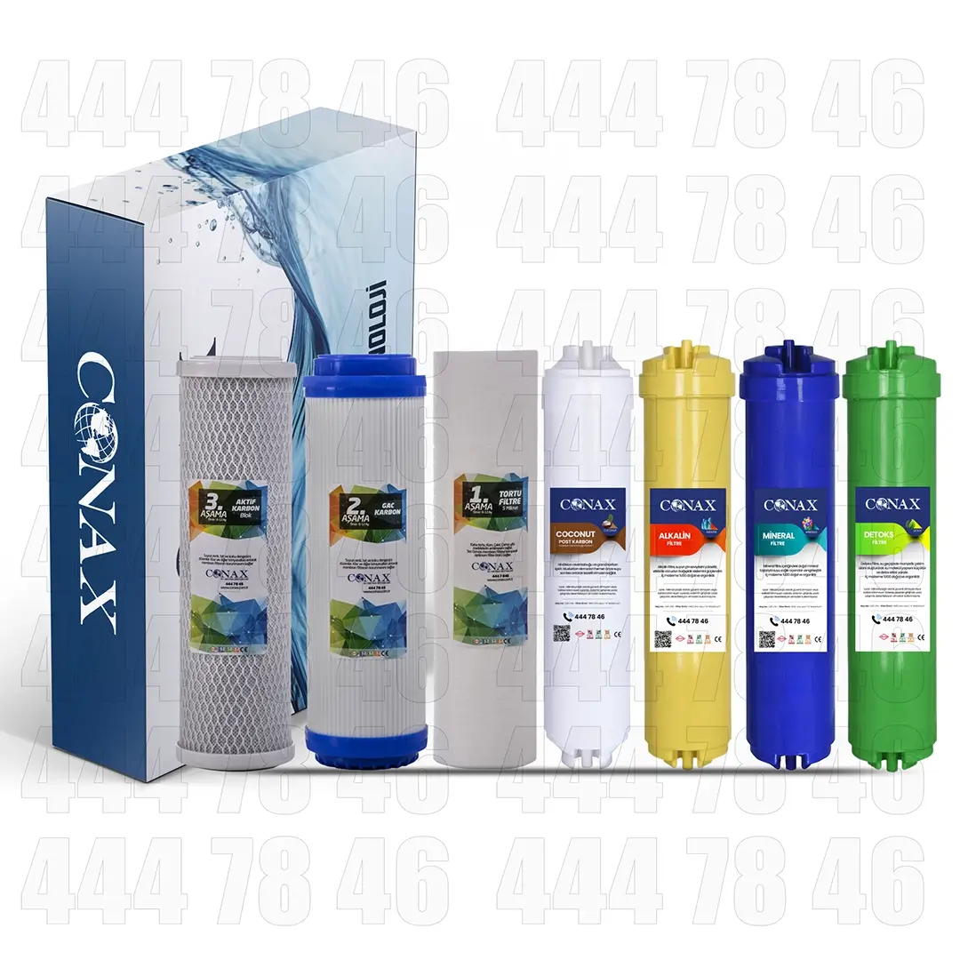 Conax Açık Kasa 7 Aşama  Filtre Seti Conax