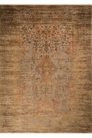 Kaşmir Halı Viskon Limited Edessa Gold 200x290 CM Salon Halısı