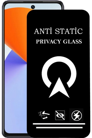 Infinix Note 30 Tam Kaplayan Anti Statik Görünmez Safir Ekran Koruyucu Hayalet Cam