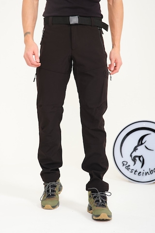 Q&steinbock Erkek Pantolon Kaunas Softshell Outdoor-33649 siyah