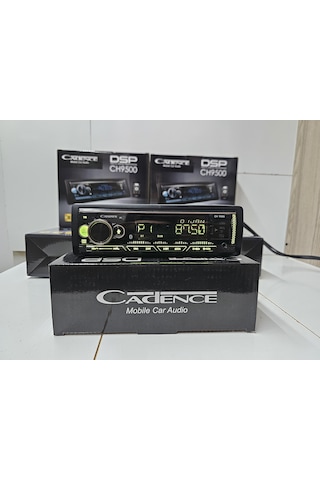 Cadence Ch9500 Dsp İşlemcili 3 Anfi Çıkışlı Teyp Akgöz Sound