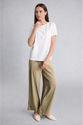 Defacto Culotte Geniş Paça Krinkıl Viskon Kapri C9565ax26smkh474 Haki-kh474