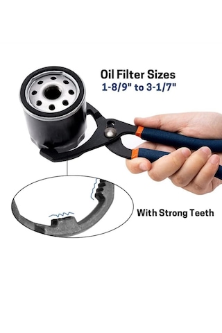 Yağ Filtre Sökme Pensesi 60-90 Mm 10 İnç