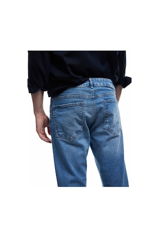 Koton Normal Bel Pamuklu Straight Fit Jean Pantolon - Mark Jean Açık İndigo 6wam40102nd Açık İndigo