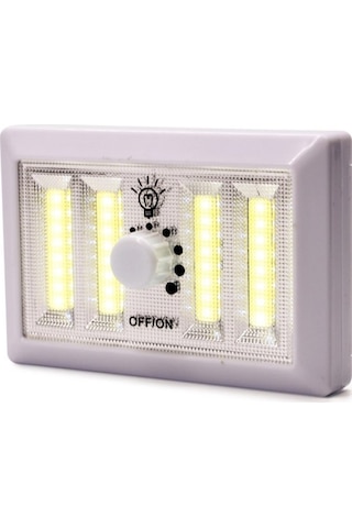 Dimmerli Işık Seviyesi Ayarlanabilir Mıknatıslı Lamba Çok Renkli