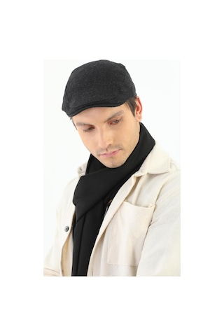 Kışlık Spor Kasket Antrasit Çok Renkli