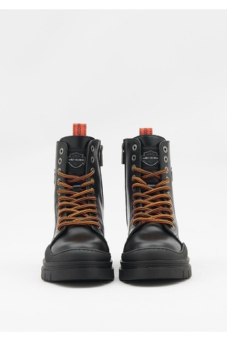 Harley Davidson Alex Kadın Siyah Deri Bot-23597
