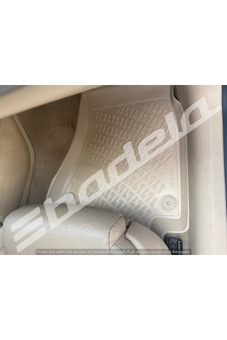 2016 2017 Audi A7 Havuzlu Paspas Thermaform Tam Koruma