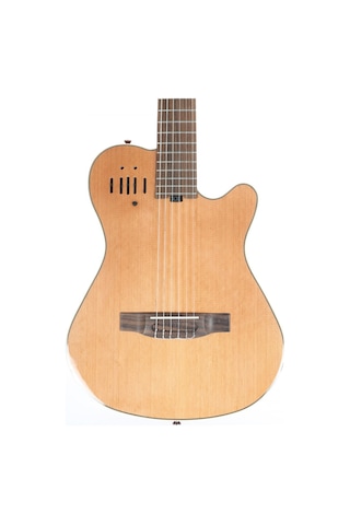 Madison Mecg-prot1-n Elektro Klasik Gitar - Naturel Üst Segment - Solid Series Masif Sedir Üst Kapak, Okume Arka Ve Yanlar, Altın Kaplama Burgular, Parlak Cila Uyum: Profesyonel Sahne Ve Kayıt