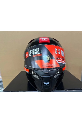 Mt Helmets Revenge 2 S A11 Motosiket Kaskı Parlak Siyah