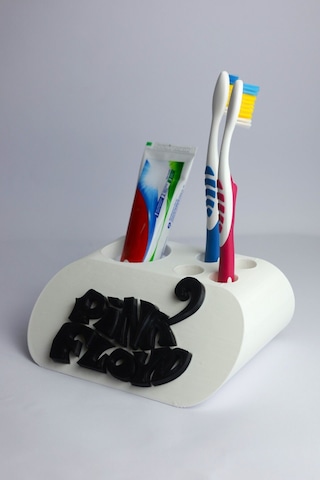 Pink Floyd - Dekoratif Diş Fırçalık Beyaz