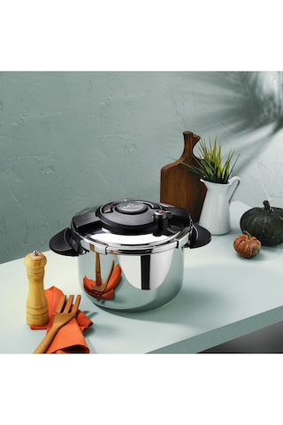 Aryıldız Touch & Cook Düdüklü Tencere 10 Litre Ar263273 Siyah
