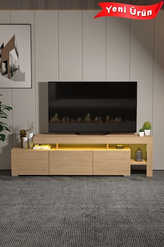 Luma Led Işıklı Tv Ünitesi Miro